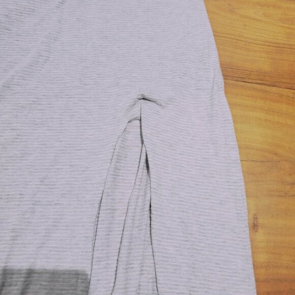 American Eagle Outfitters Striped Jersey Knit Slit Maxi Skirt - Picture 5 of 9